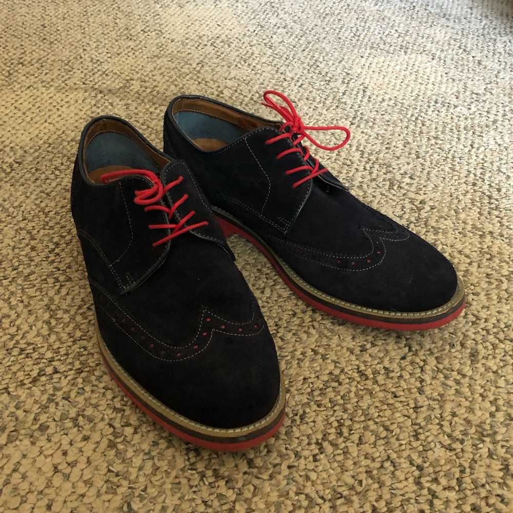 Blue suede  shoes